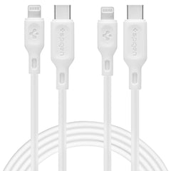 SPIGEN DURASYNC MFI LIGHTNING-KABEL 2-PAKET 100CM WEISS