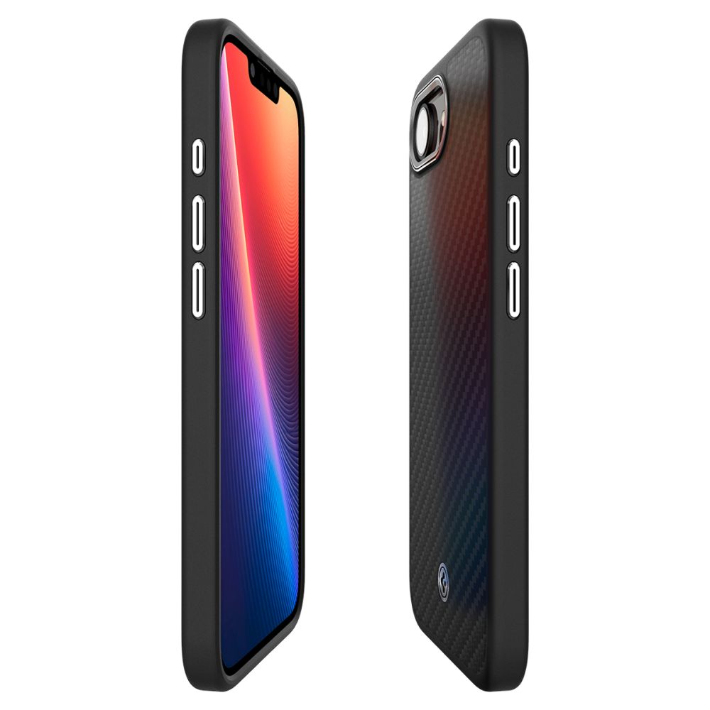 SPIGEN ENZO ARAMID MAG MAGSAFE IPHONE 16E MATTE SCHWARZ