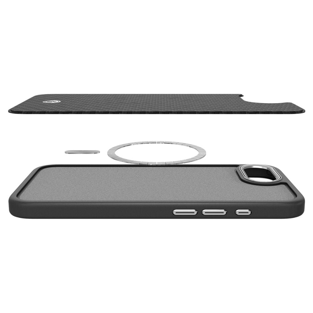 SPIGEN ENZO ARAMID MAG MAGSAFE IPHONE 16E MATTE SCHWARZ
