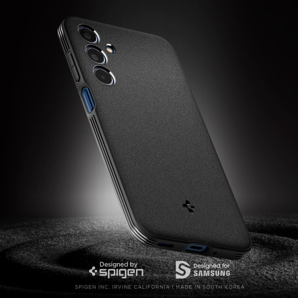 SPIGEN ESSENTIAL SANDBLAST GALAXY M35 5G MATTE SCHWARZ