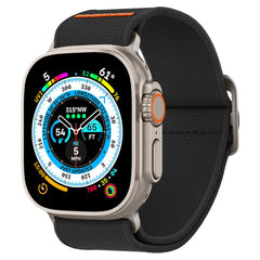 SPIGEN FIT LITE ULTRA ARMBAND FÜR APPLE WATCH 6 / 7 / 8 / 9 / 10 / SE / ULTRA 1 / 2 (44 / 45 / 46 / 49 MM) SCHWARZ