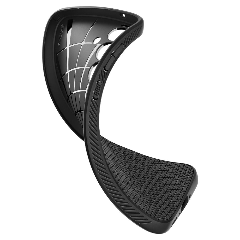 SPIGEN LIQUID AIR HÜLLE GALAXY A35 5G MATTE SCHWARZ