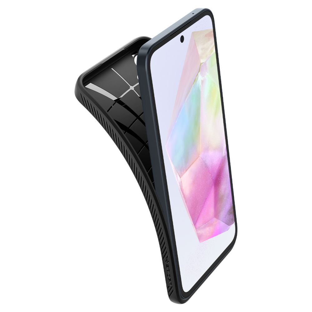 SPIGEN LIQUID AIR HÜLLE GALAXY A35 5G MATTE SCHWARZ