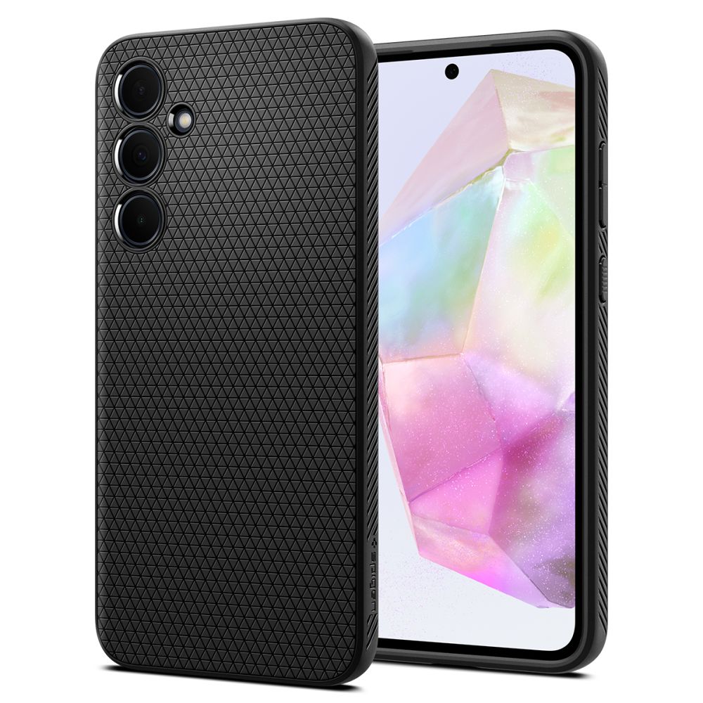 SPIGEN LIQUID AIR HÜLLE GALAXY A35 5G MATTE SCHWARZ