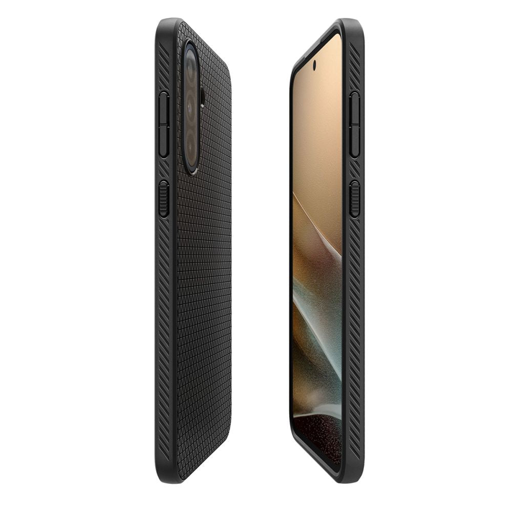 SPIGEN LIQUID AIR HÜLLE GALAXY A36 5G MATTE SCHWARZ