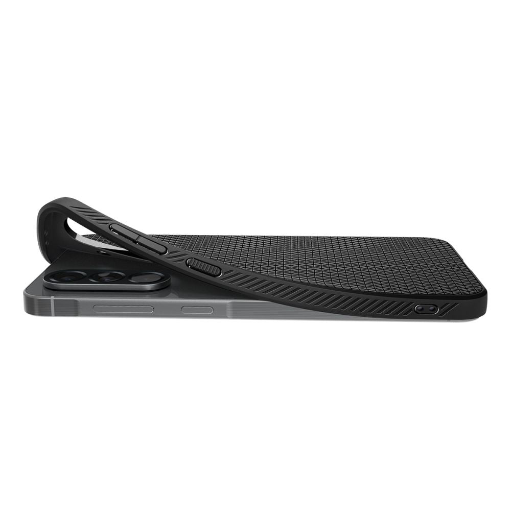 SPIGEN LIQUID AIR HÜLLE GALAXY A56 5G MATTE SCHWARZ