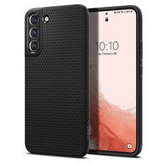 SPIGEN LIQUID AIR HÜLLE GALAXY S22 MATTE SCHWARZ