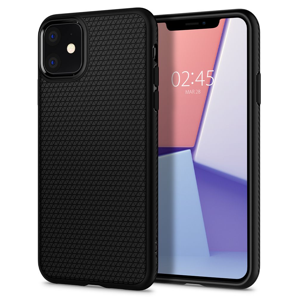 SPIGEN LIQUID AIR HÜLLE IPHONE 11 MATTE SCHWARZ