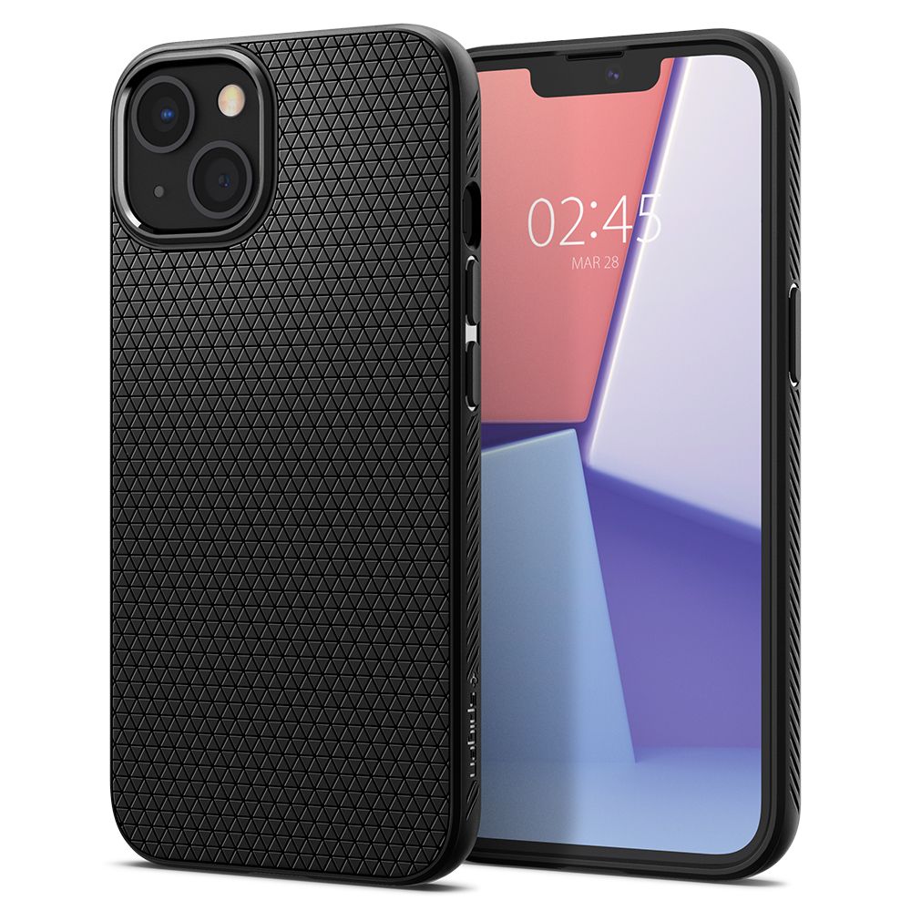 SPIGEN LIQUID AIR HÜLLE IPHONE 13 MINI MATTE SCHWARZ