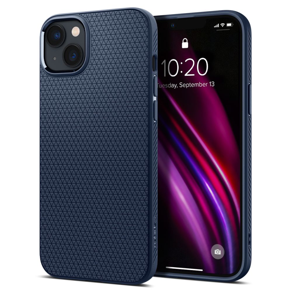 SPIGEN LIQUID AIR HÜLLE IPHONE 14 PLUS NAVY BLAU