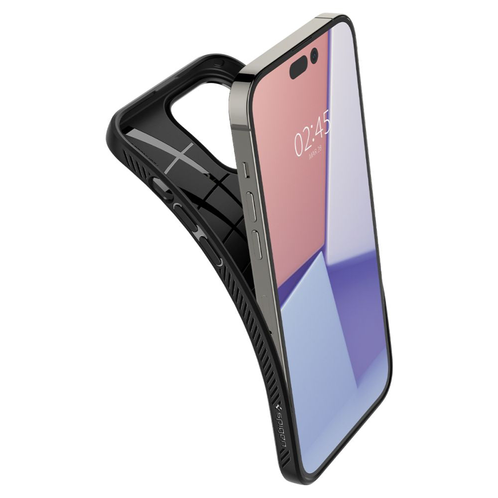 SPIGEN LIQUID AIR HÜLLE IPHONE 14 PRO MATTE SCHWARZ