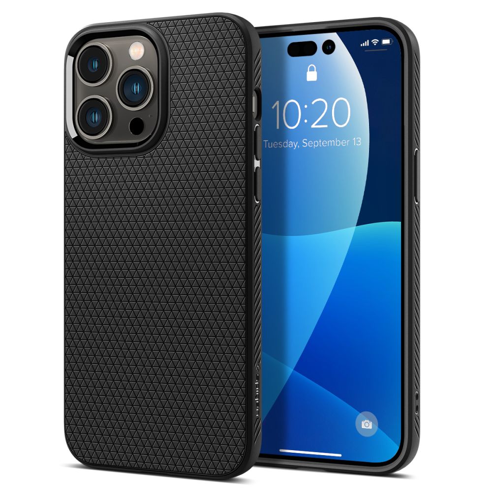 SPIGEN LIQUID AIR HÜLLE IPHONE 14 PRO MATTE SCHWARZ