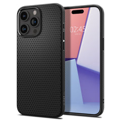SPIGEN LIQUID AIR HÜLLE IPHONE 15 PRO MAX MATTE SCHWARZ