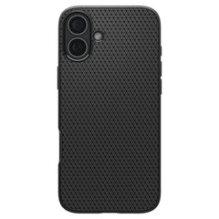 SPIGEN LIQUID AIR HÜLLE IPHONE 16 PLUS MATTE SCHWARZ