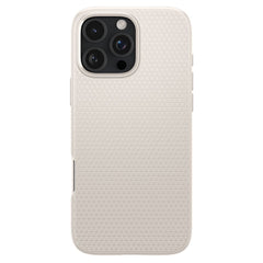 SPIGEN LIQUID AIR HÜLLE IPHONE 16 PRO MAX NATURAL TITAN