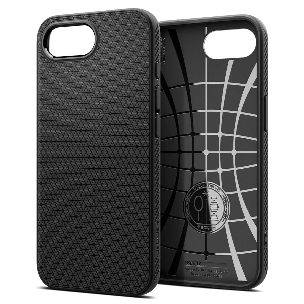 SPIGEN LIQUID AIR HÜLLE IPHONE 16E MATTE SCHWARZ
