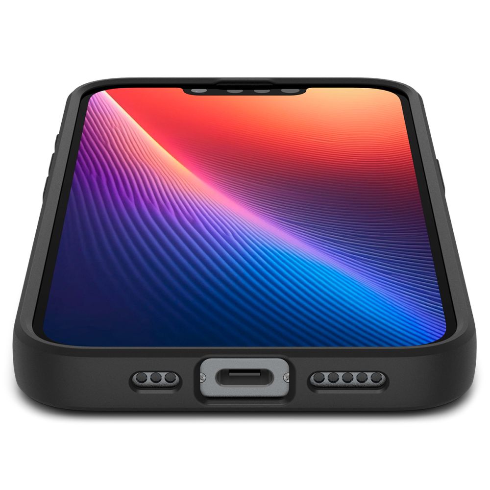 SPIGEN LIQUID AIR HÜLLE IPHONE 16E MATTE SCHWARZ