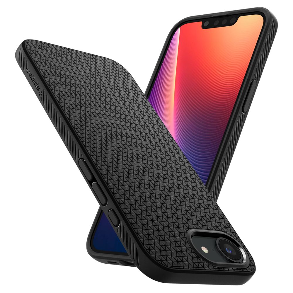 SPIGEN LIQUID AIR HÜLLE IPHONE 16E MATTE SCHWARZ