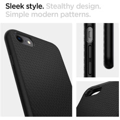 SPIGEN LIQUID AIR HÜLLE IPHONE 7/8/SE 2020 / SE 2022 SCHWARZ
