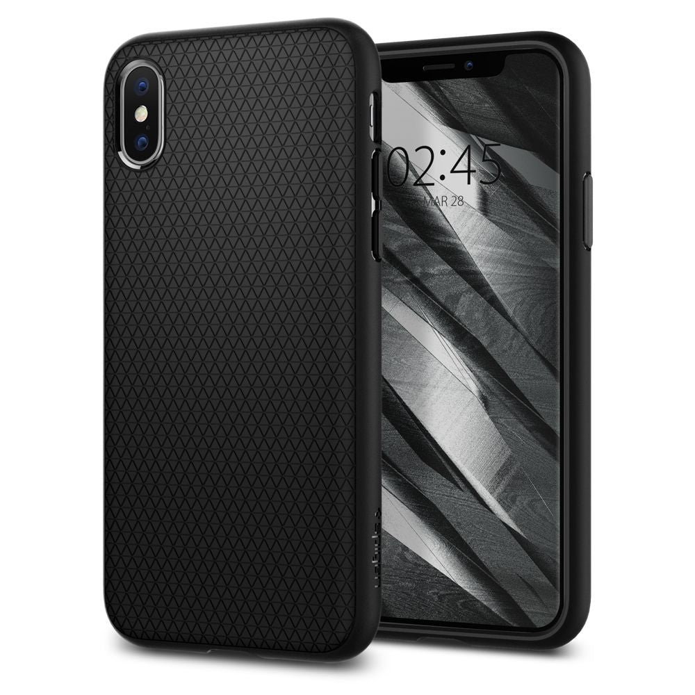 SPIGEN LIQUID AIR HÜLLE IPHONE X/XS MATTE SCHWARZ