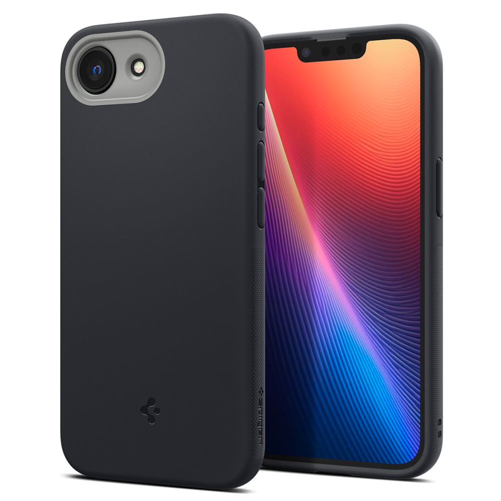 SPIGEN NANO POP MAG MAGSAFE IPHONE 16E SCHWARZ SESAM