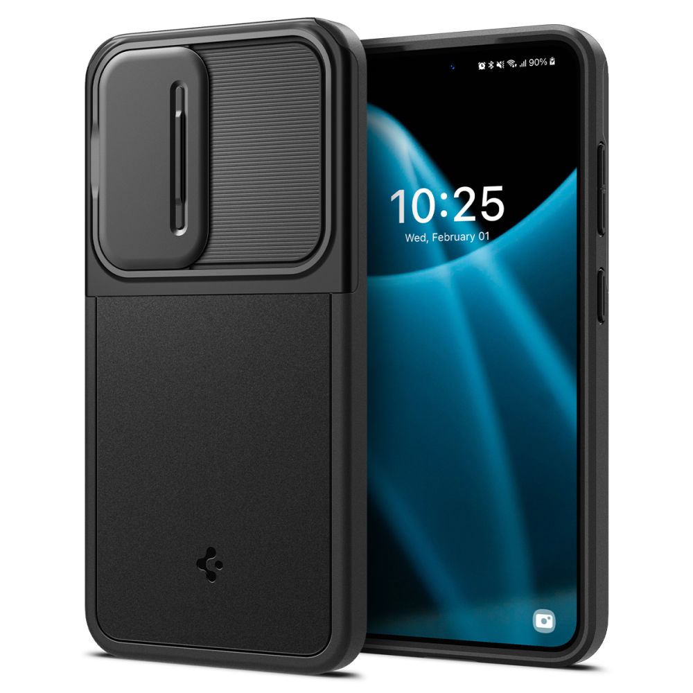 SPIGEN OPTIK ARMOR HÜLLE GALAXY S24 SCHWARZ