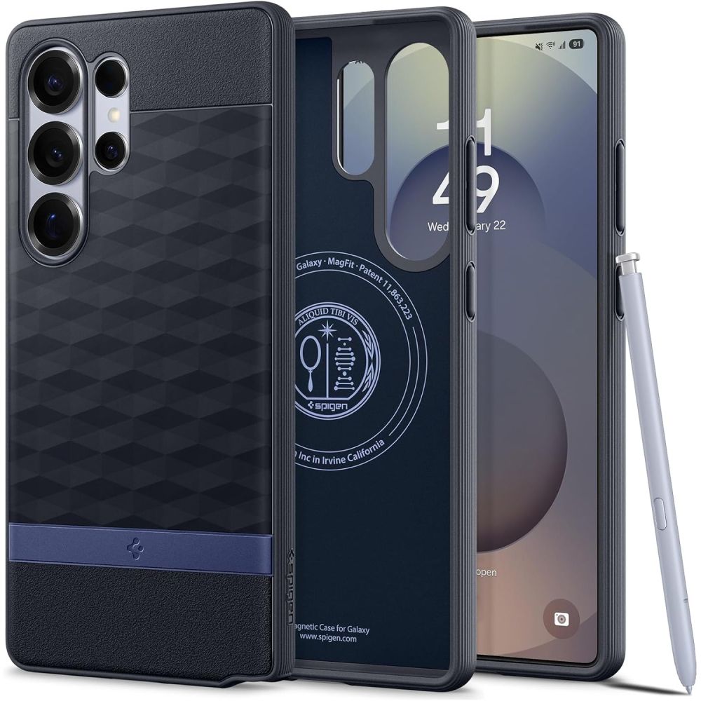 SPIGEN PARALLAX MAG MAGSAFE HÜLLE GALAXY S25 ULTRA NAVY VIOLETT
