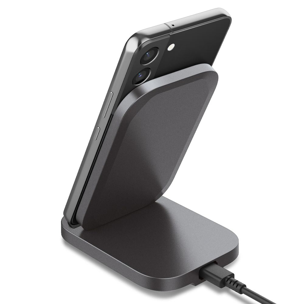 DRAHTLOSES LADEN SPIGEN PF2102 ARCFIELD WIRELESS CHARGER 15W SCHWARZ
