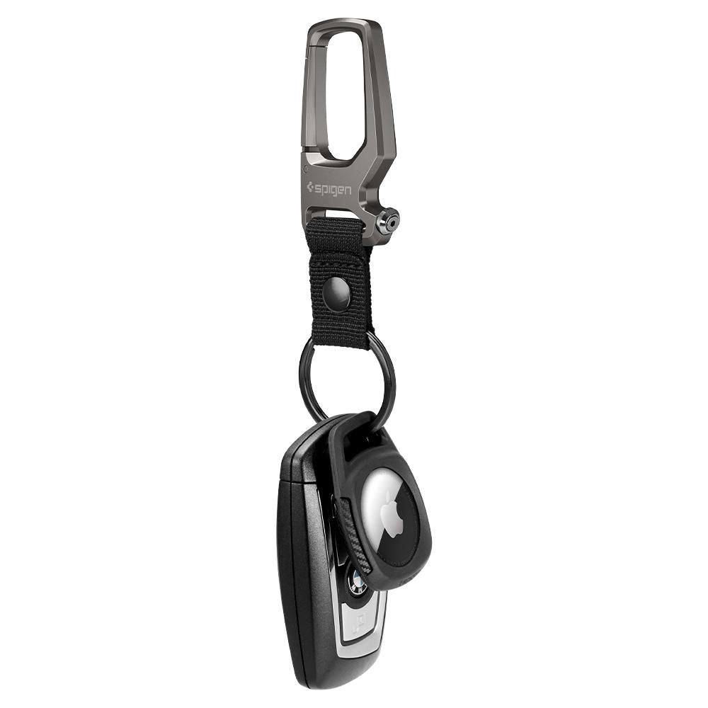 SPIGEN RUGGED ARMOR APPLE AIRTAG MATTE SCHWARZ
