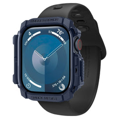 SPIGEN RUGGED ARMOR HÜLLE FÜR APPLE WATCH 10 (46 MM) NAVY BLAU