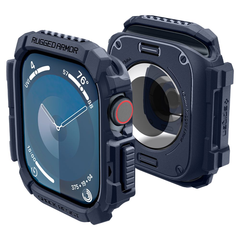 SPIGEN RUGGED ARMOR HÜLLE FÜR APPLE WATCH 10 (46 MM) NAVY BLAU