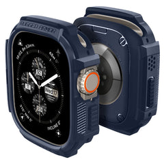 SCHUTZHÜLLE FÜR APPLE WATCH ULTRA 49 MM SPIGEN RUGGED ARMOR NAVY BLAU