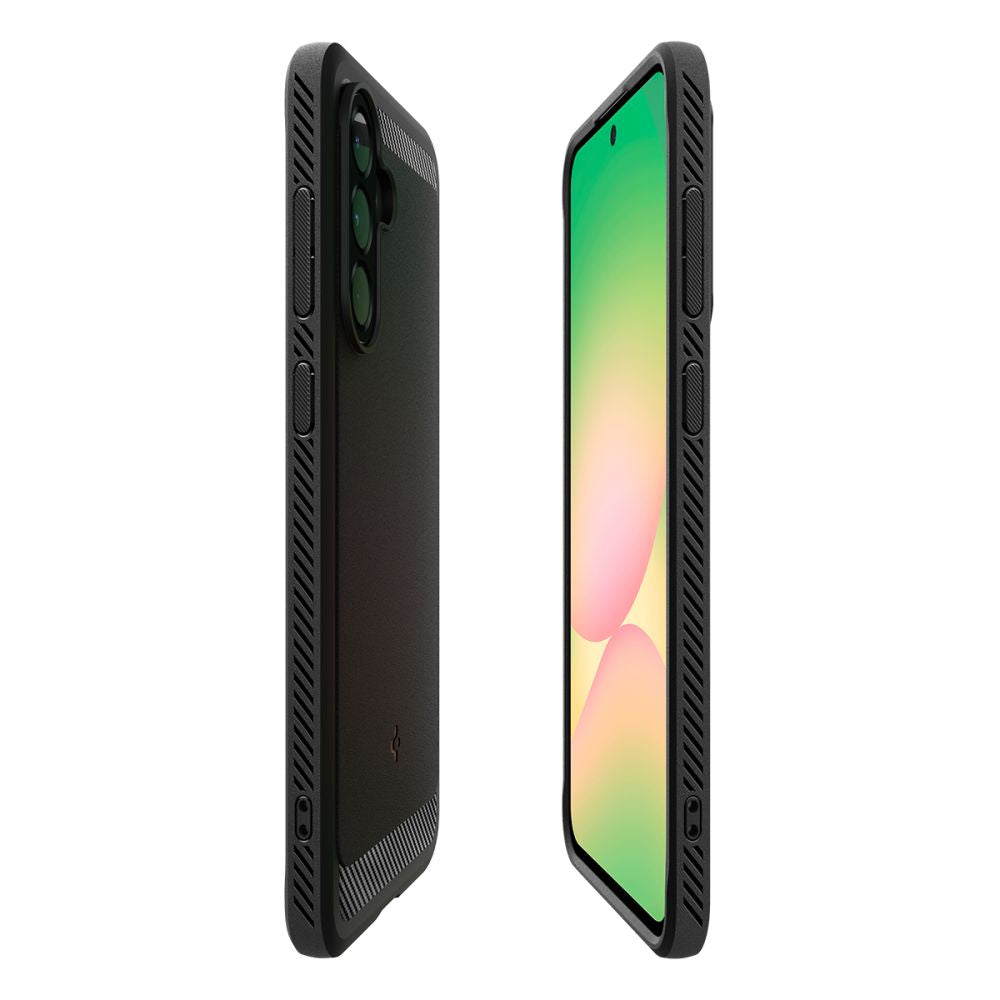SPIGEN RUGGED ARMOR HÜLLE GALAXY A56 5G MATTE SCHWARZ