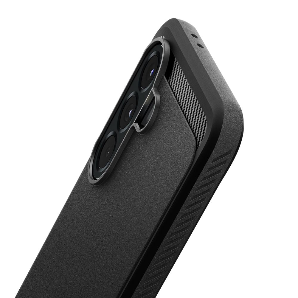 SPIGEN RUGGED ARMOR HÜLLE GALAXY A56 5G MATTE SCHWARZ