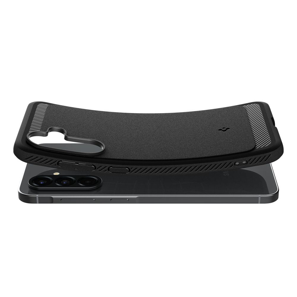 SPIGEN RUGGED ARMOR HÜLLE GALAXY A56 5G MATTE SCHWARZ
