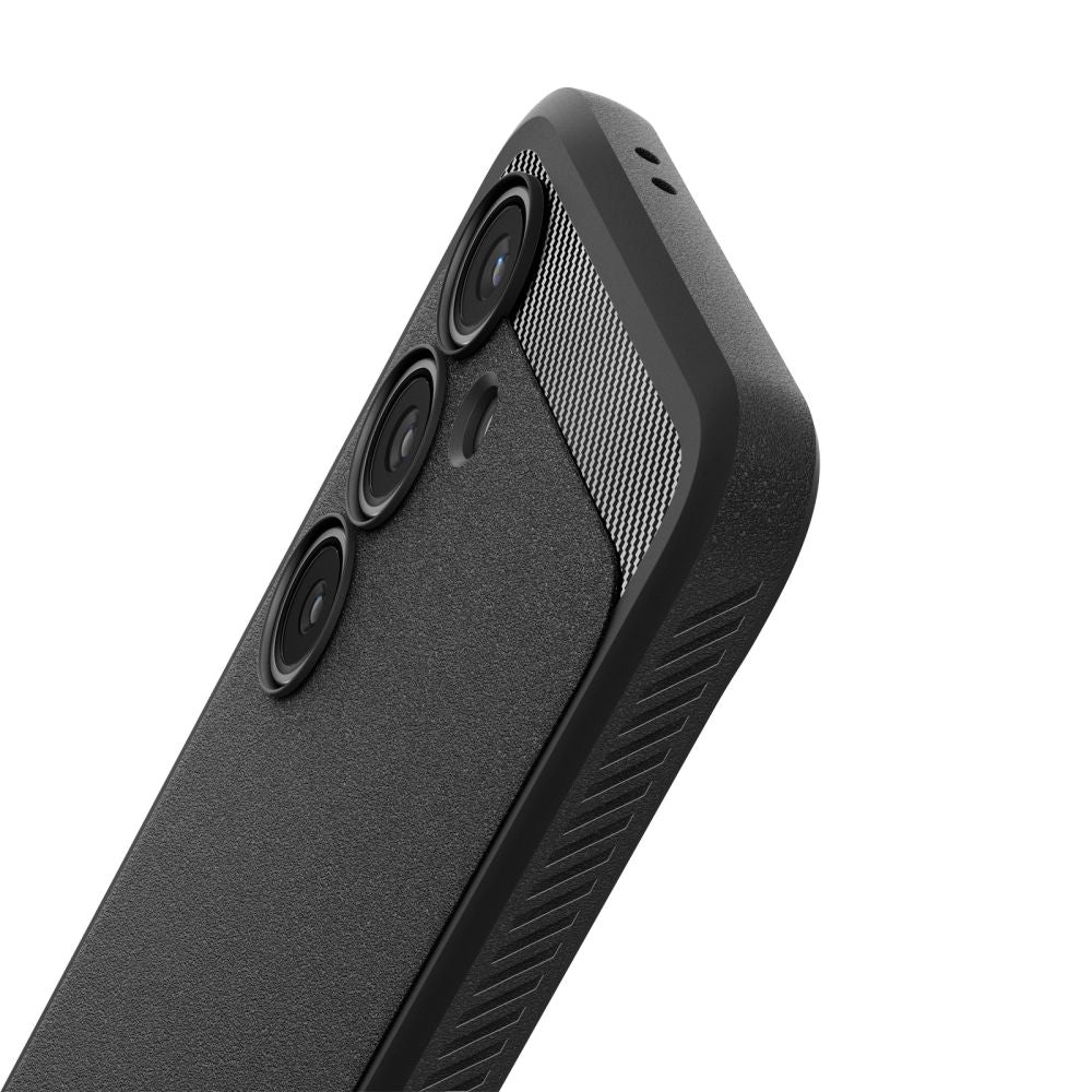 SPIGEN RUGGED ARMOR HÜLLE GALAXY S24 FE MATTE SCHWARZ