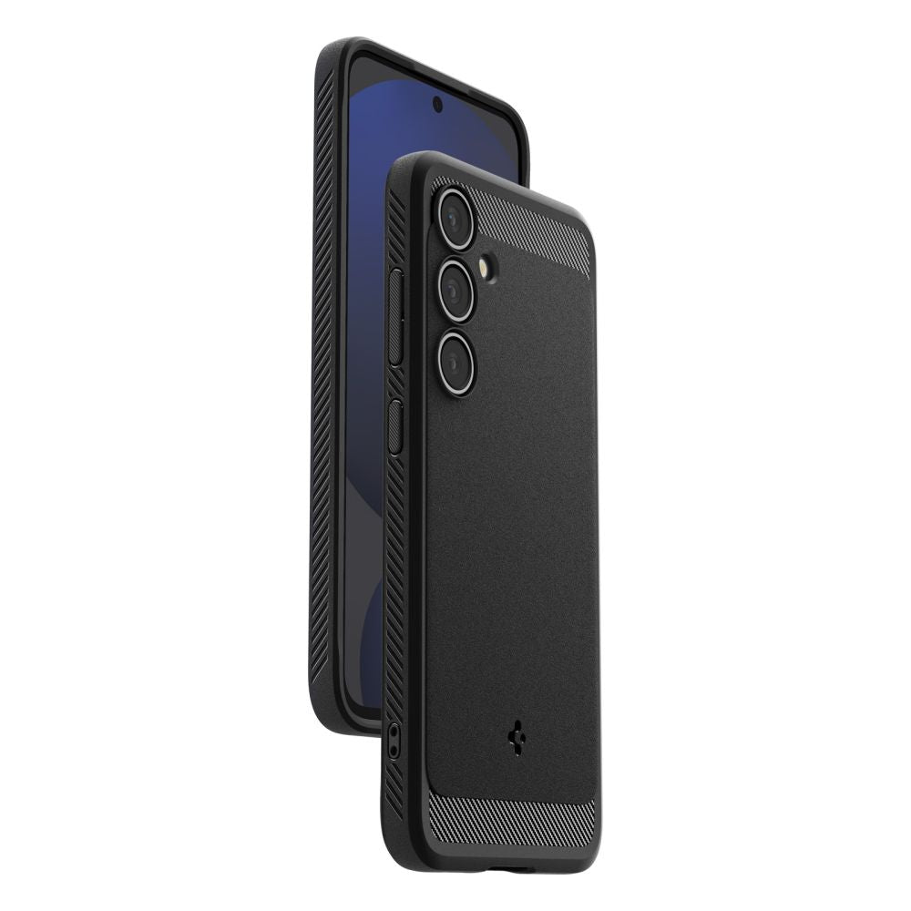 SPIGEN RUGGED ARMOR HÜLLE GALAXY S24 FE MATTE SCHWARZ
