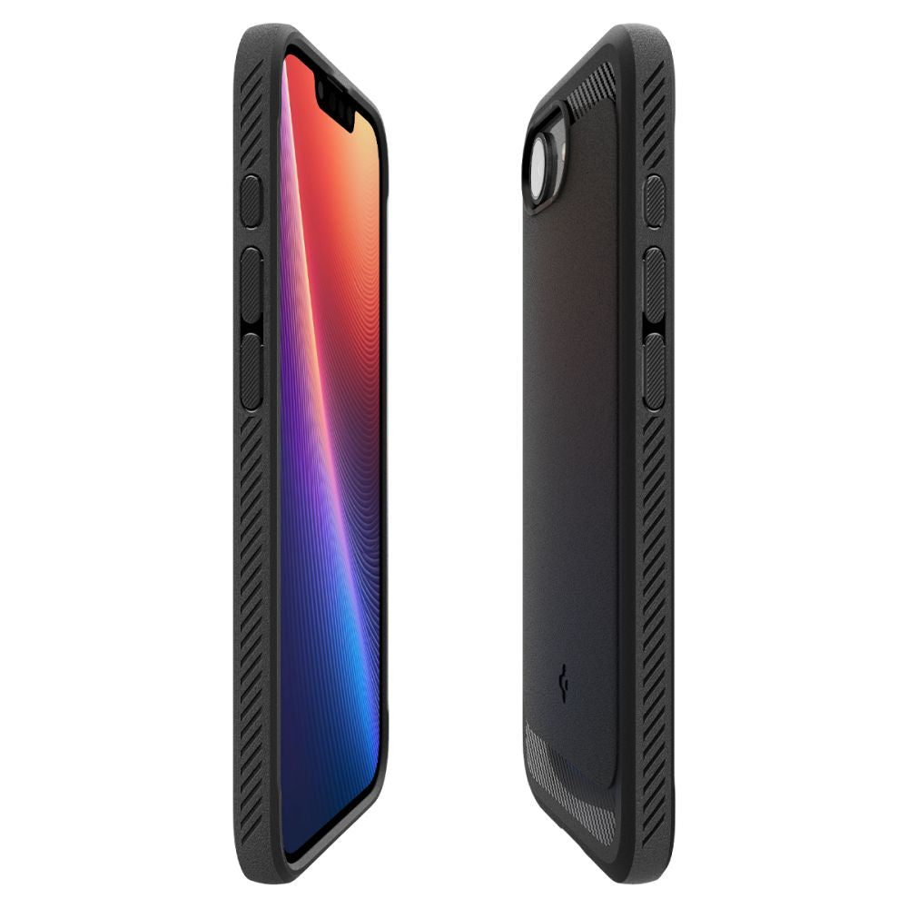 SPIGEN RUGGED ARMOR MAG MAGSAFE IPHONE 16E MATTE SCHWARZ
