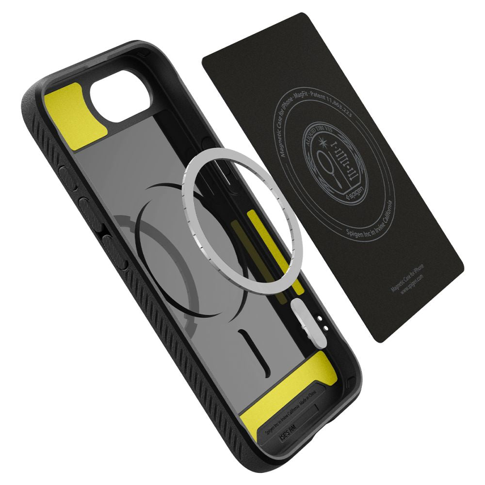SPIGEN RUGGED ARMOR MAG MAGSAFE IPHONE 16E MATTE SCHWARZ