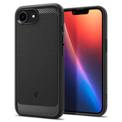 SPIGEN RUGGED ARMOR MAG MAGSAFE IPHONE 16E MATTE SCHWARZ