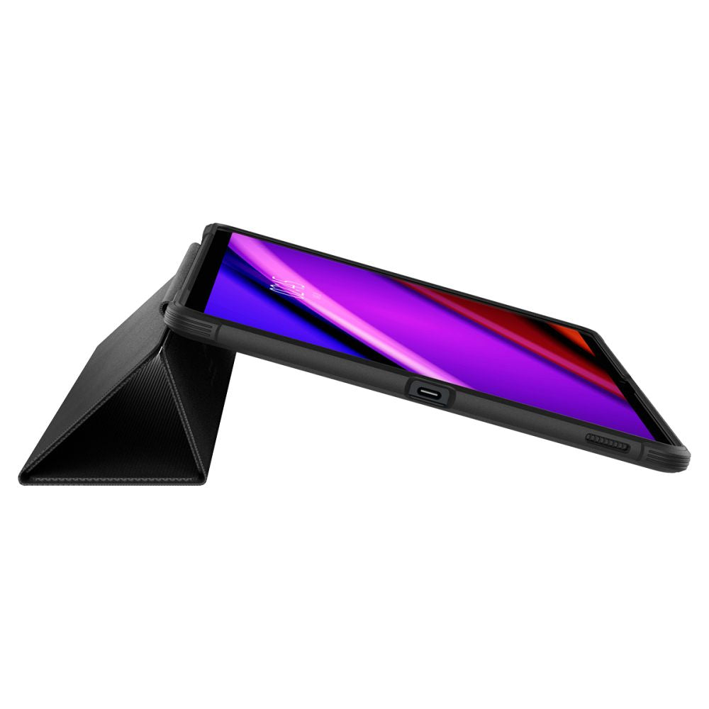 SCHUTZHÜLLE / HÜLLE FÜR SAMSUNG GALAXY TAB S9 FE+ PLUS 12.4 X610 / X616B SPIGEN RUGGED ARMOR "PRO" SCHWARZ