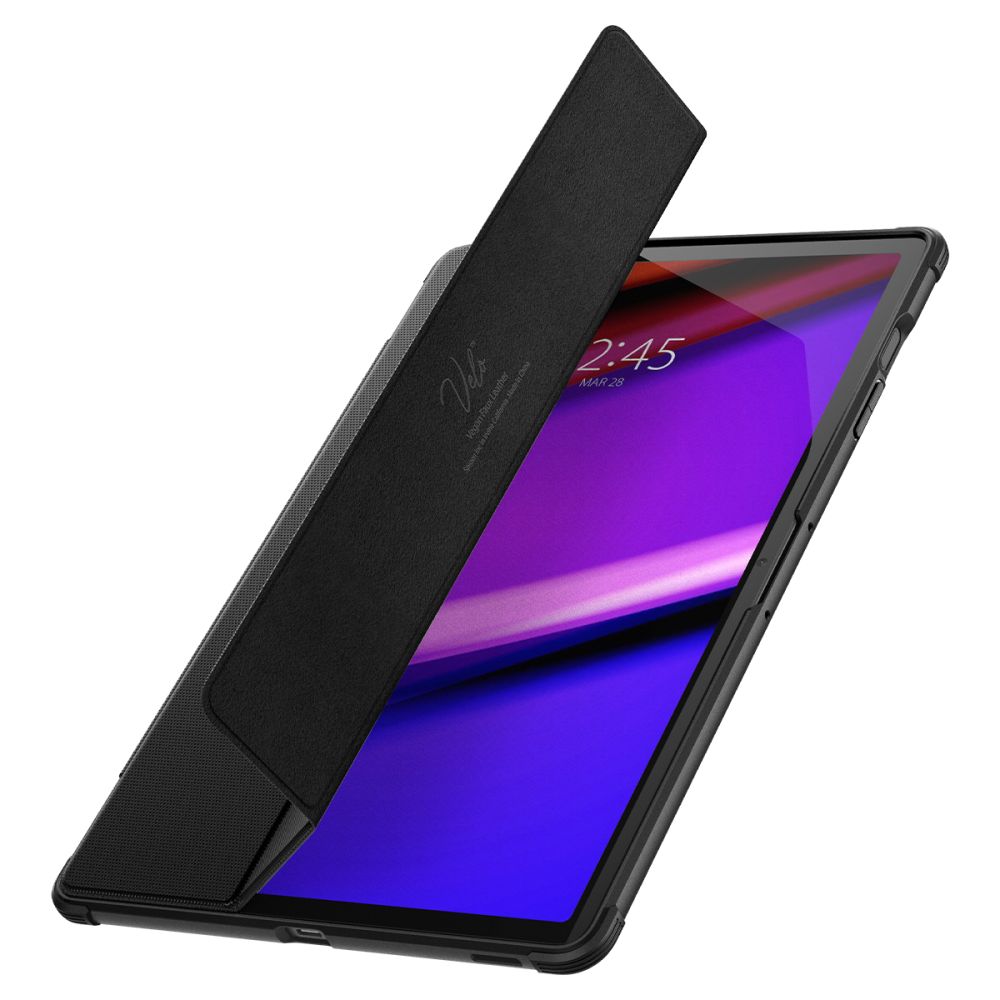 SCHUTZHÜLLE / HÜLLE FÜR SAMSUNG GALAXY TAB S9 FE+ PLUS 12.4 X610 / X616B SPIGEN RUGGED ARMOR "PRO" SCHWARZ