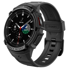 SPIGEN RUGGED ARMOR ”PRO” GEHÄUSE GALAXY WATCH 6 CLASSIC (47 MM) SCHWARZ
