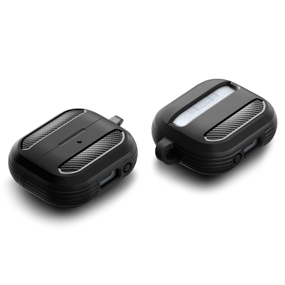 HÜLLE FÜR SAMSUNG GALAXY BUDS 3 / 3 PRO SPIGEN RUGGED ARMOR MATTE SCHWARZ