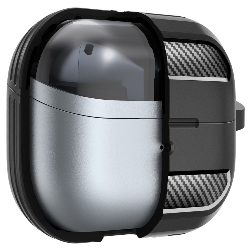 HÜLLE FÜR SAMSUNG GALAXY BUDS 3 / 3 PRO SPIGEN RUGGED ARMOR MATTE SCHWARZ