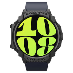 SCHUTZHÜLLE FÜR SAMSUNG GALAXY WATCH 7 (44 MM) SPIGEN RUGGED ARMOR MATTE SCHWARZ
