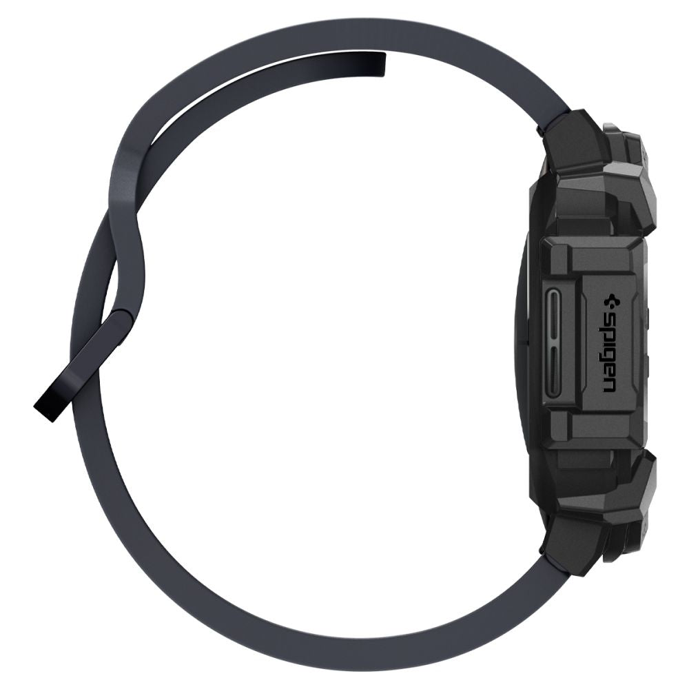 SCHUTZHÜLLE FÜR SAMSUNG GALAXY WATCH 7 (44 MM) SPIGEN RUGGED ARMOR MATTE SCHWARZ