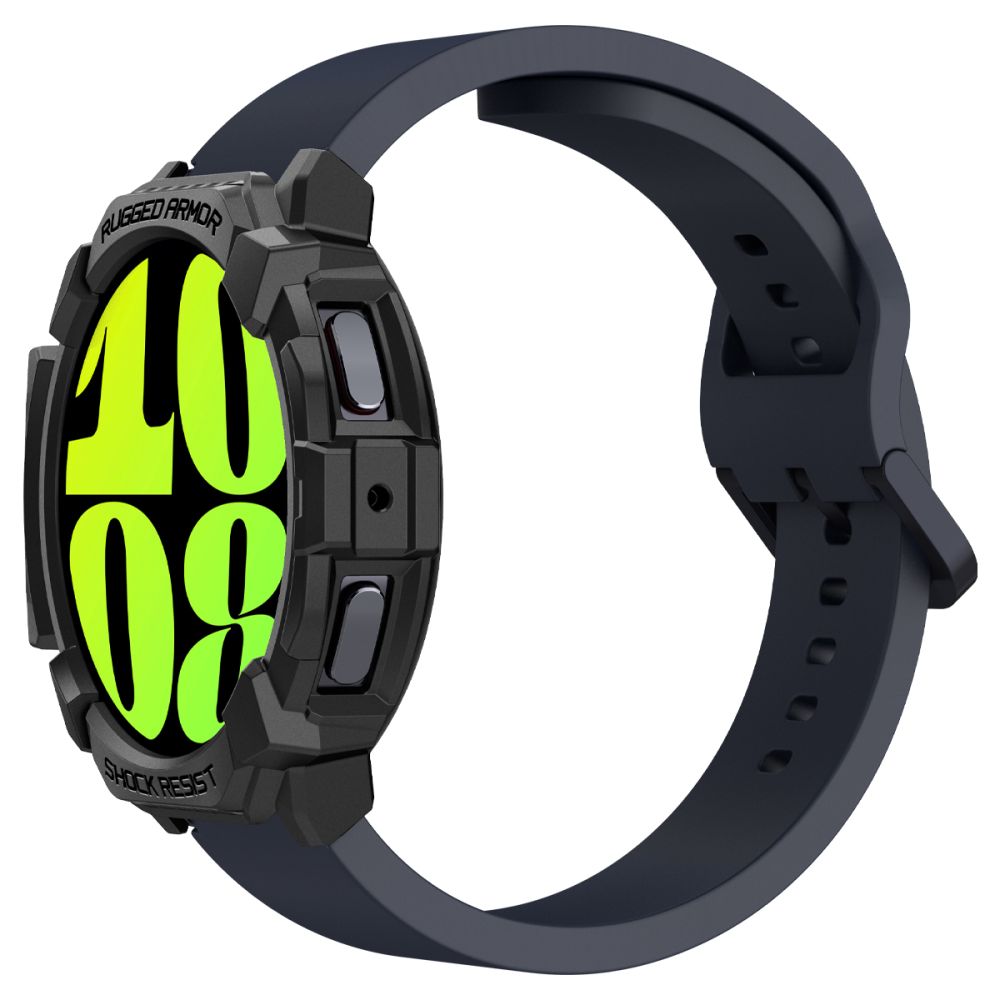 SCHUTZHÜLLE FÜR SAMSUNG GALAXY WATCH 7 (44 MM) SPIGEN RUGGED ARMOR MATTE SCHWARZ