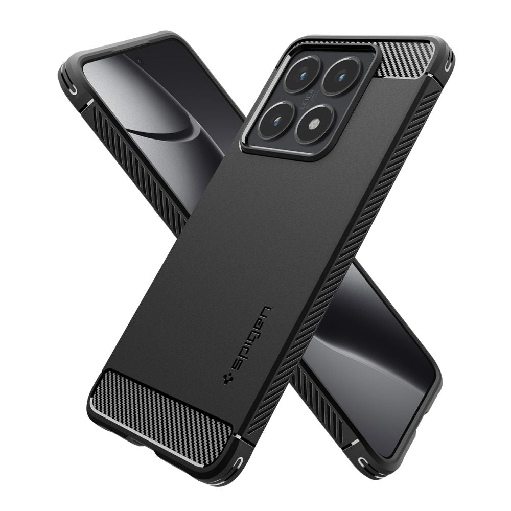 SPIGEN RUGGED ARMOR HÜLLE XIAOMI 14T PRO MATTE SCHWARZ