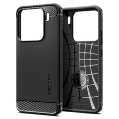 SPIGEN RUGGED ARMOR HÜLLE XIAOMI 15 MATTE SCHWARZ